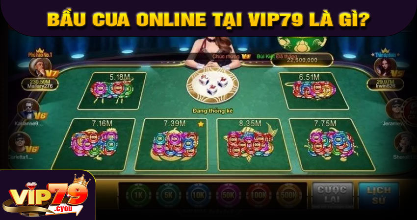 Bầu cua online tại VIP79 là gì?