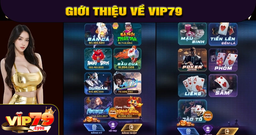 Giới thiệu về VIP79 – Cổng game đổi thưởng hàng đầu