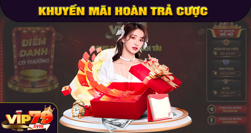 Khuyến mãi hoàn trả cược mỗi ngày