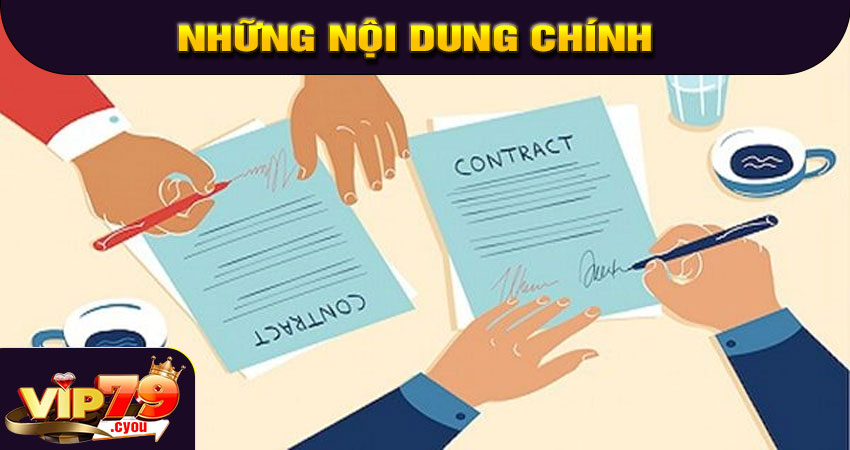 Những nội dung chính trong điều khoản dịch vụ VIP79